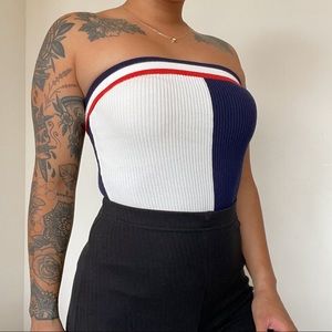 Colour blocking bodysuit from Fashion Nova